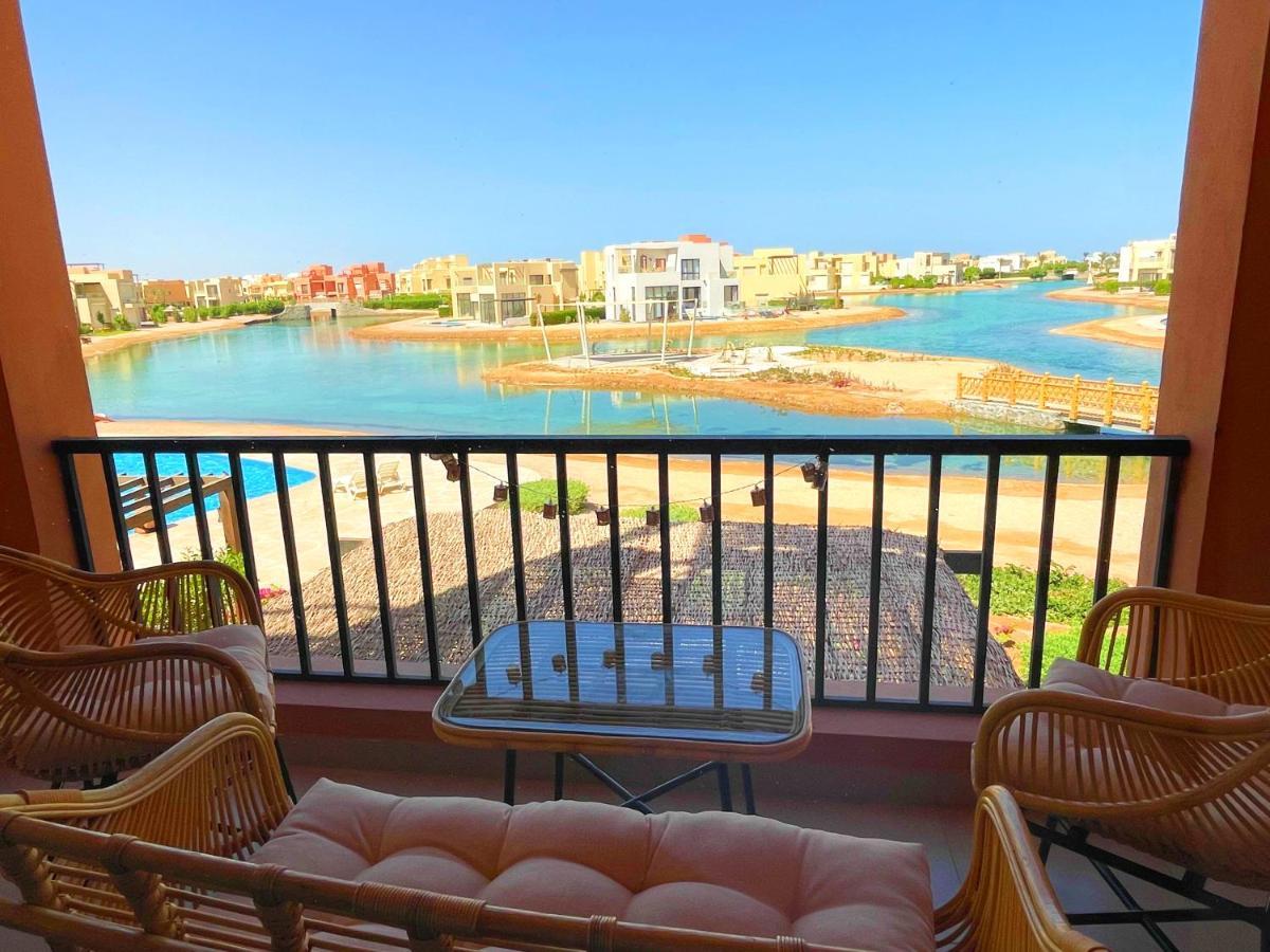 Boho Chic - Scenic Lagoon View At Tawila, Gouna Hurghada Buitenkant foto